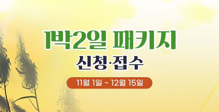 11~12월 1박2일 패키지